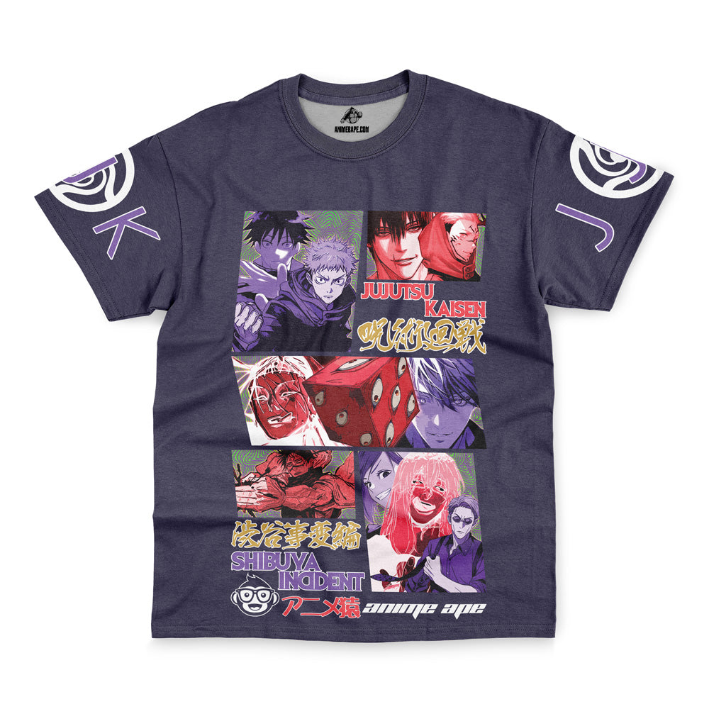 Shibuya Incident Jujutsu Kaisen Streetwear T-Shirt