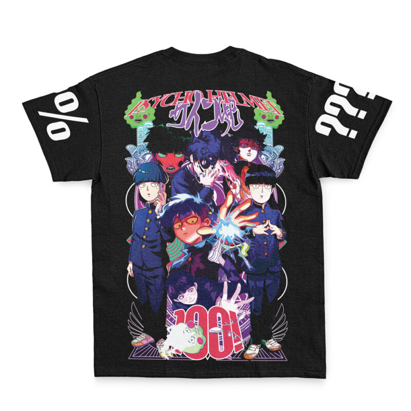 Shigeo Kageyama V4 Mob Psycho 100 Streetwear T-Shirt