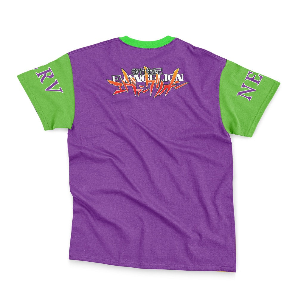 Shinji Ikari X Eva 01 Neon Genesis Evangelion Streetwear T-Shirt