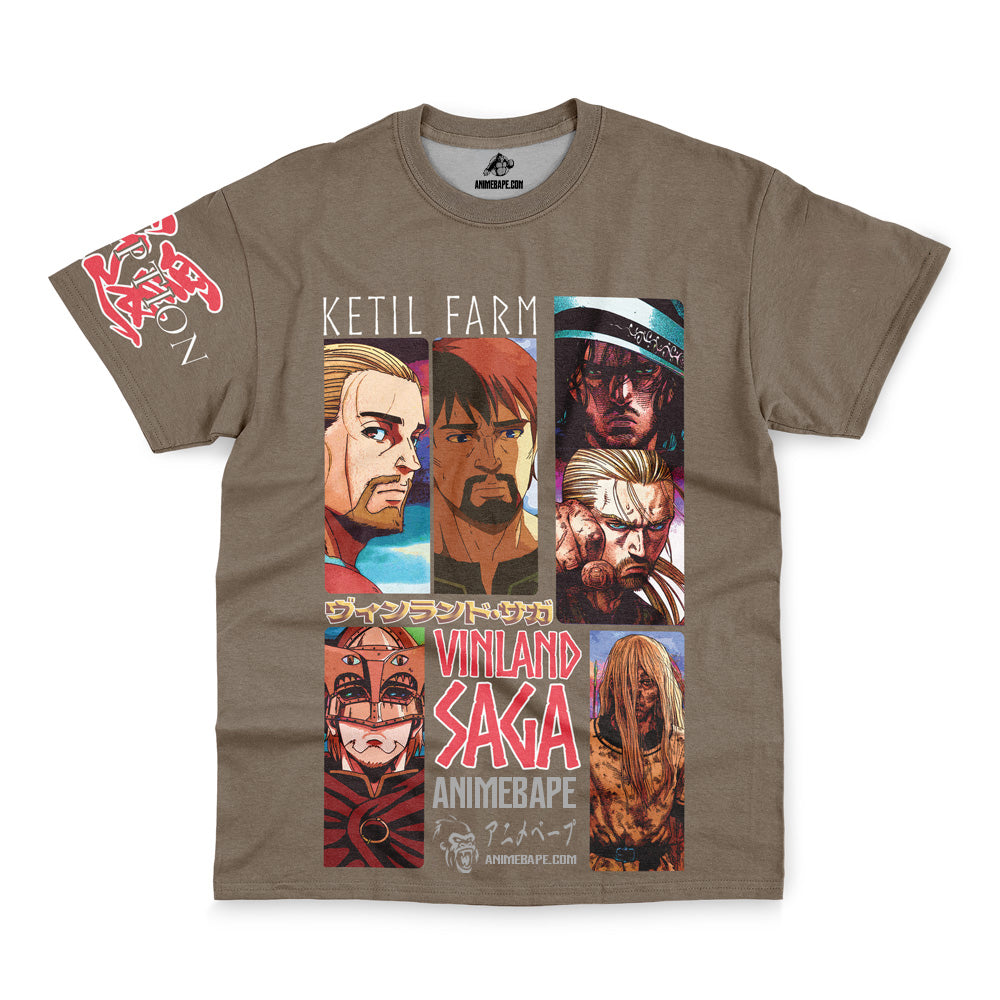 Slave Arc Vinland Saga Streetwear T-Shirt
