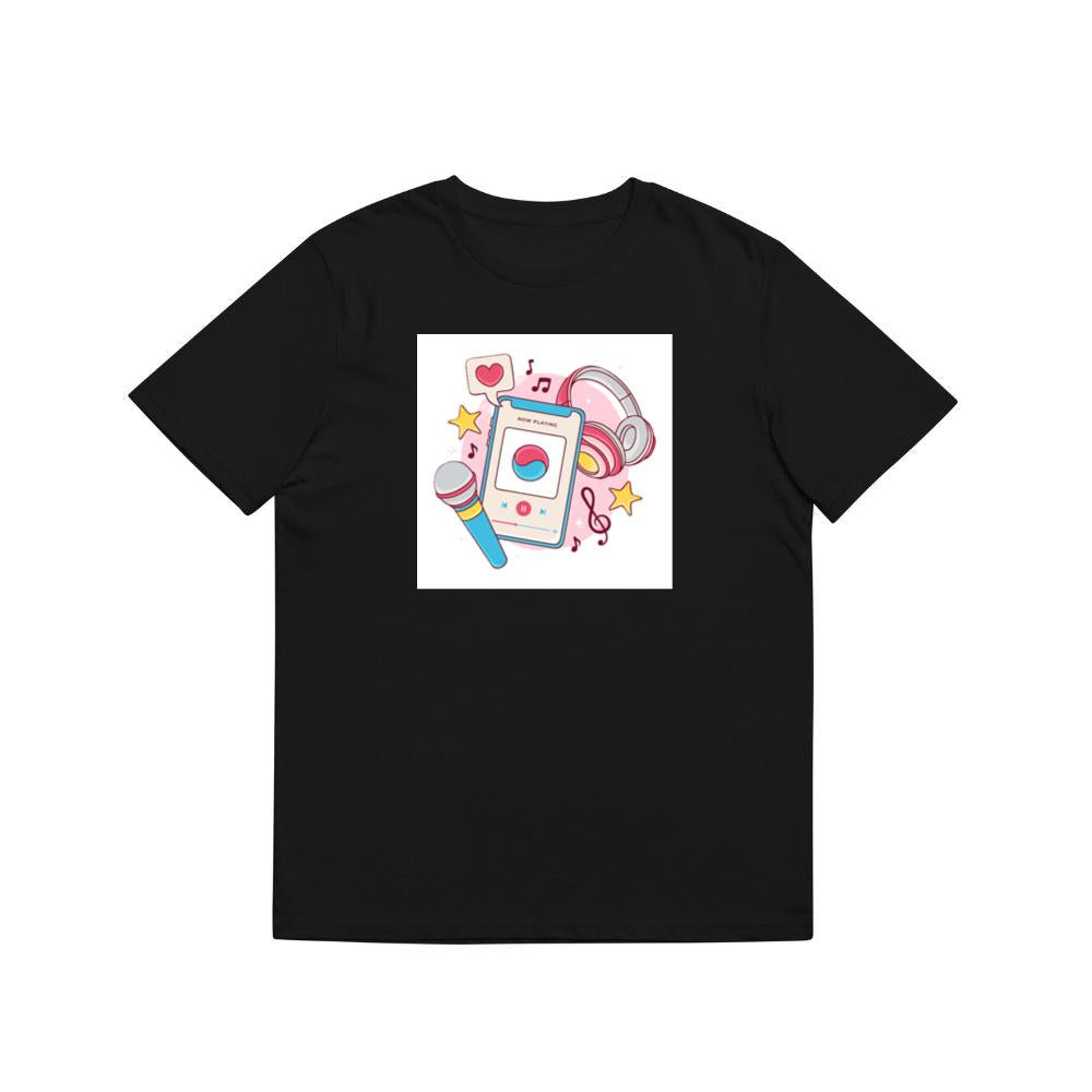 Smartphone Music with Headphones and Microphone T-Shirts