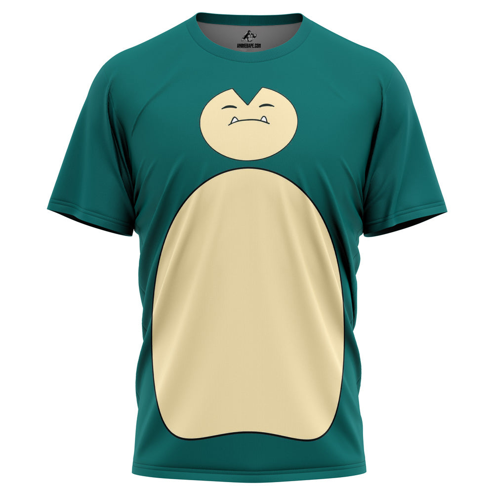 Snorlax Pokemon T-Shirt For Women