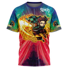 Load image into Gallery viewer, Space Samurai Tanjiro Demon Slayer T-Shirt
