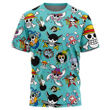 Load image into Gallery viewer, Strawhats Jolly Roger One Piece T-Shirt