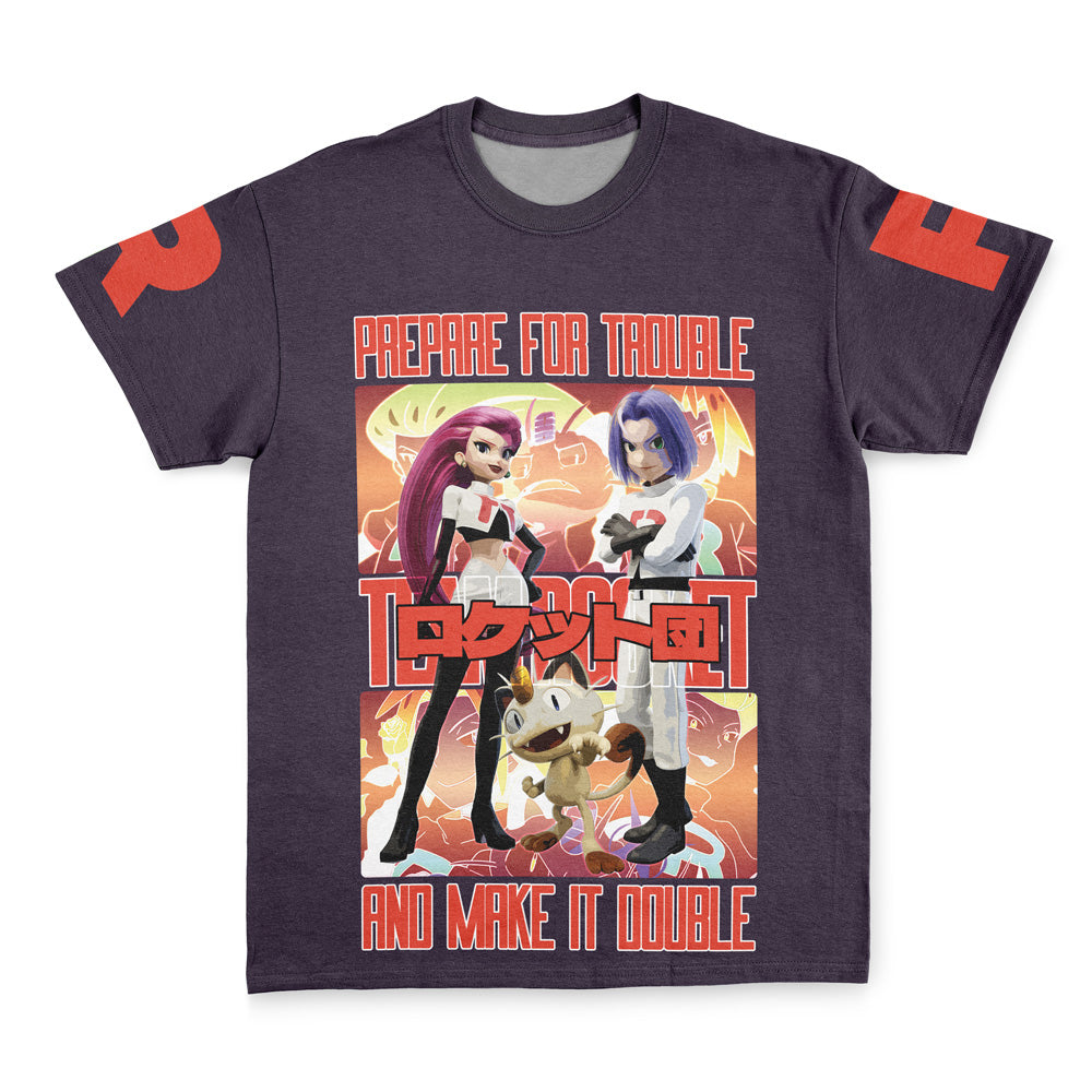 Team Rocket Pokemon Streetwear T-Shirt