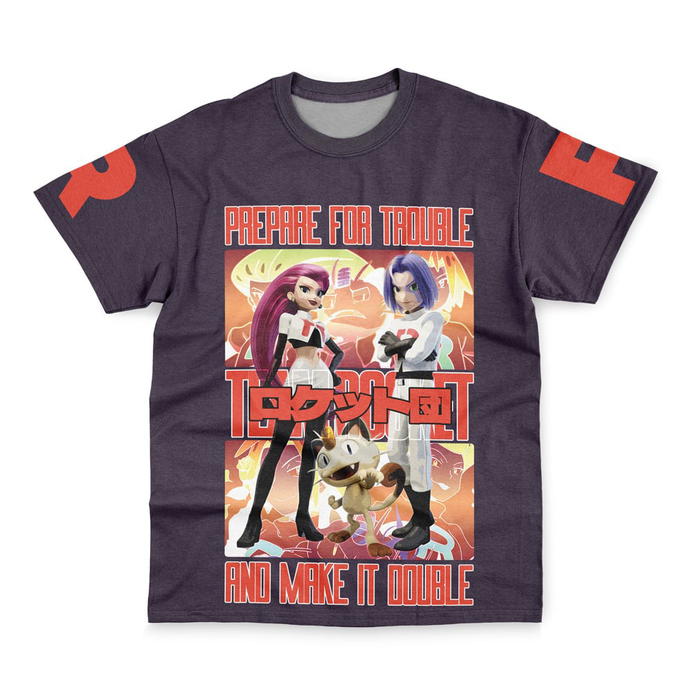 Team Rocket Pokemon Streetwear T-Shirt