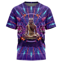 Load image into Gallery viewer, Tiger King Trippy Joe Exotic Astral Meditation T-Shirt