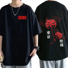 Load image into Gallery viewer, Tokyo Ghoul Anime Graphic Tee Spider Lily T-Shirt