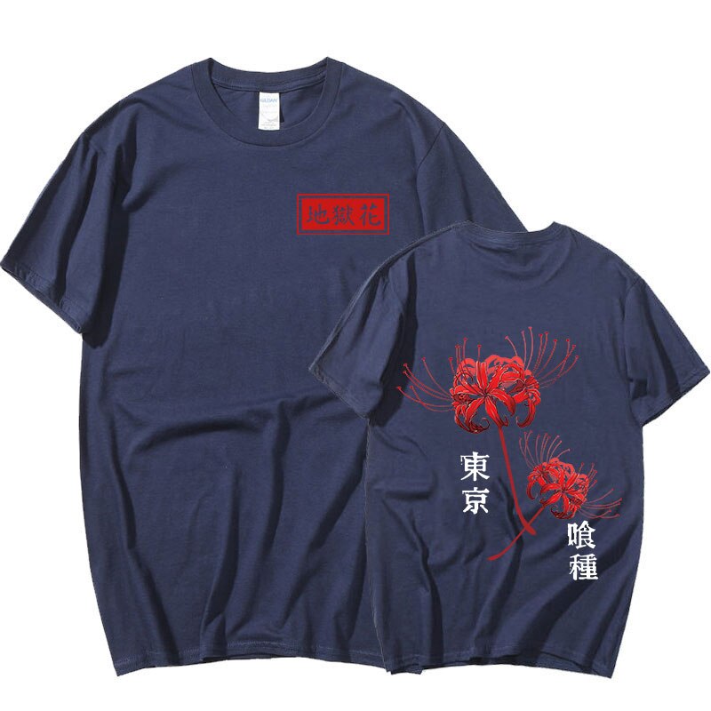 Tokyo Ghoul Anime Graphic Tee Spider Lily T-Shirt
