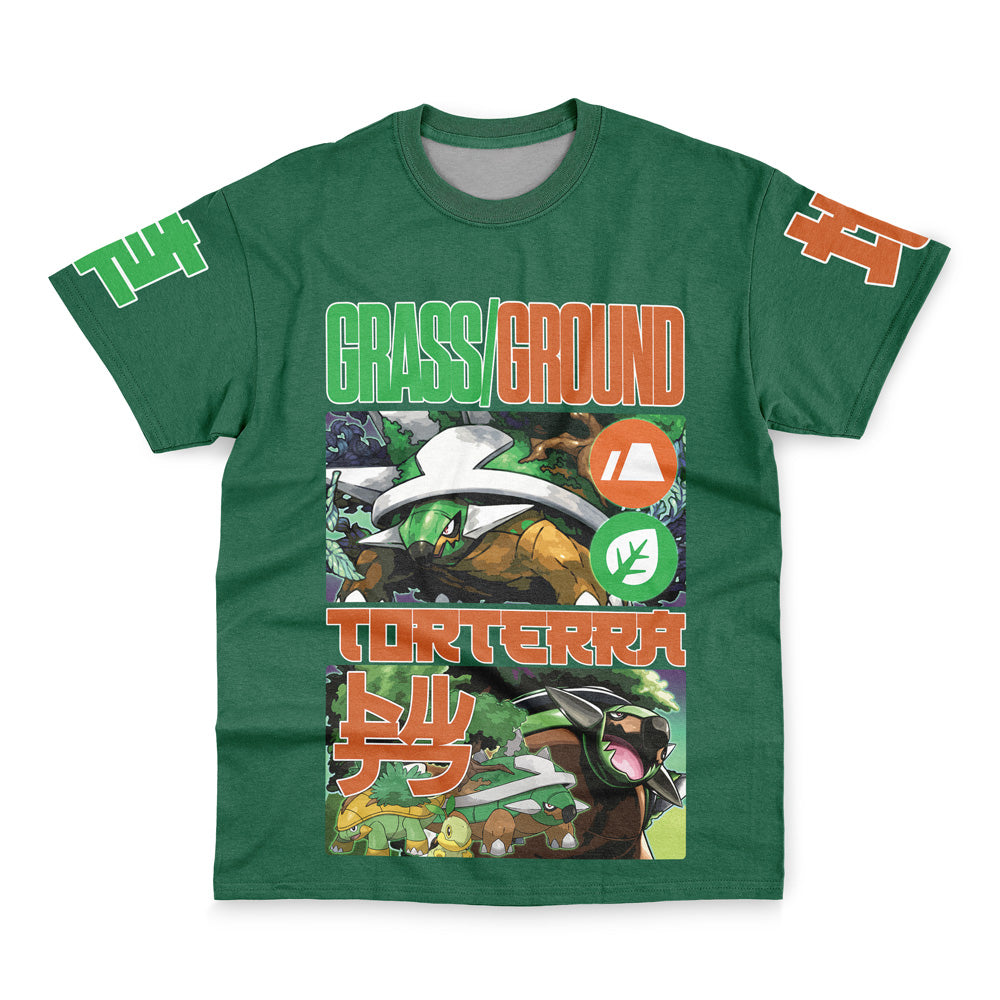 Torterra Pokemon Streetwear T-Shirt