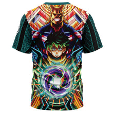 Load image into Gallery viewer, Trippy Deku X All Might My Hero Academia T-Shirt