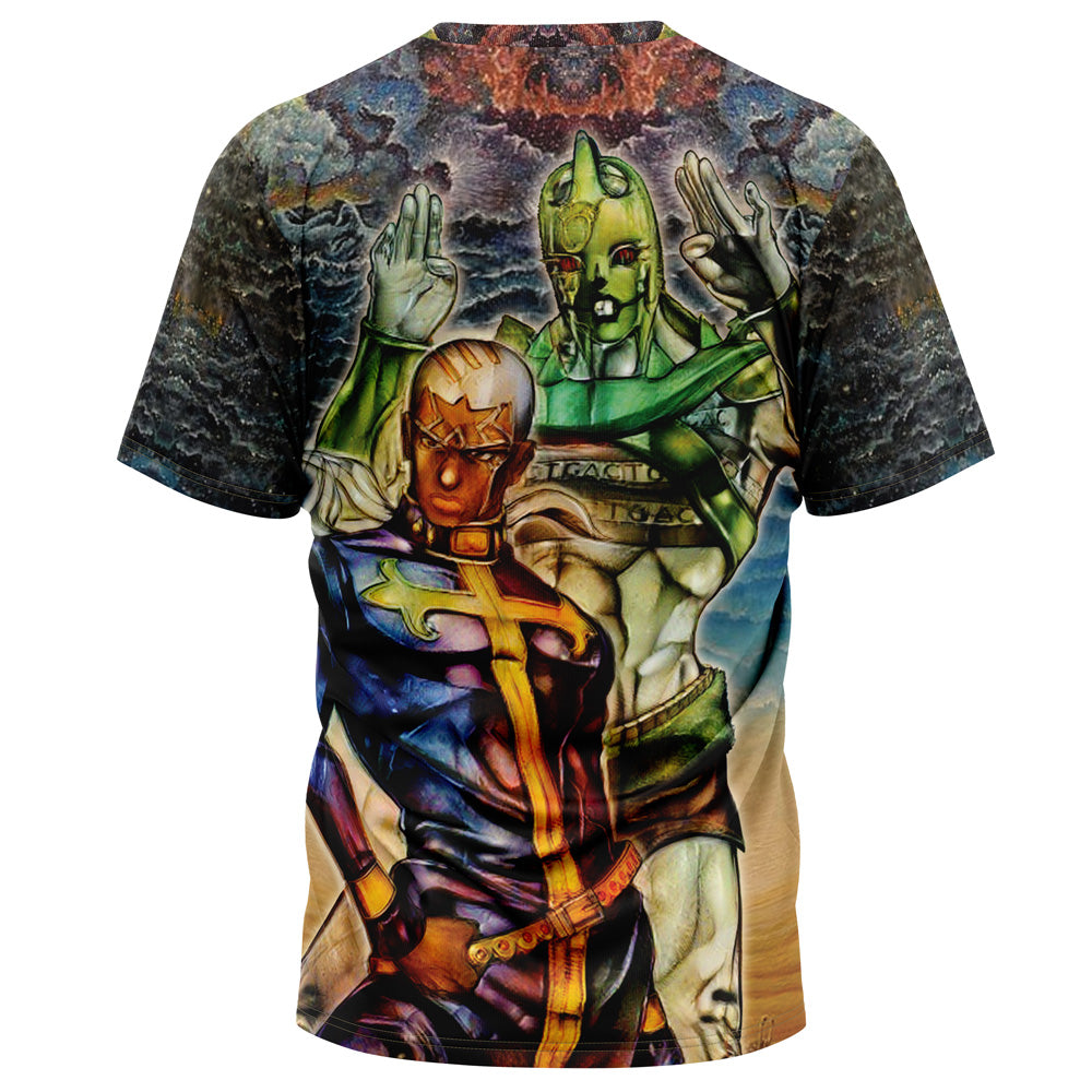 Trippy Enrico Pucci C-Moon Jojo’S Bizarre Adventure T-Shirt