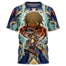 Load image into Gallery viewer, Trippy Eren Yeager Attack On Titan T-Shirt