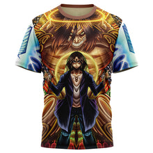 Load image into Gallery viewer, Trippy Eren Yeager Timeskip Attack On Titan T-Shirt
