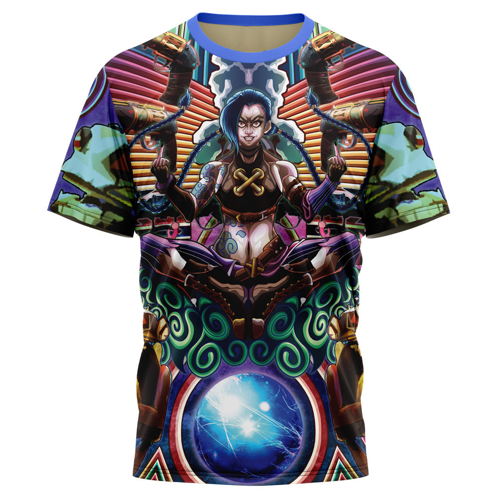 Trippy Jinx Arcane League Of Legends T-Shirt