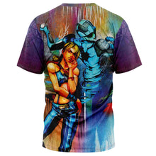 Load image into Gallery viewer, Trippy Jolyne Cujoh Stone Ocean Jojo’S Bizarre Adventure T-Shirt