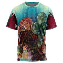 Load image into Gallery viewer, Trippy Kakyoin Hierophant Green Jojo’S Bizarre Adventure T-Shirt