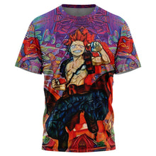 Load image into Gallery viewer, Trippy Kirishima Red Riot My Hero Academia T-Shirt