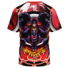 Load image into Gallery viewer, Trippy Meditating Itachi Akatsuki Naruto T-Shirt