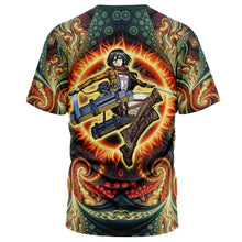 Load image into Gallery viewer, Trippy Mikasa Ackerman Attack On Titan T-Shirt