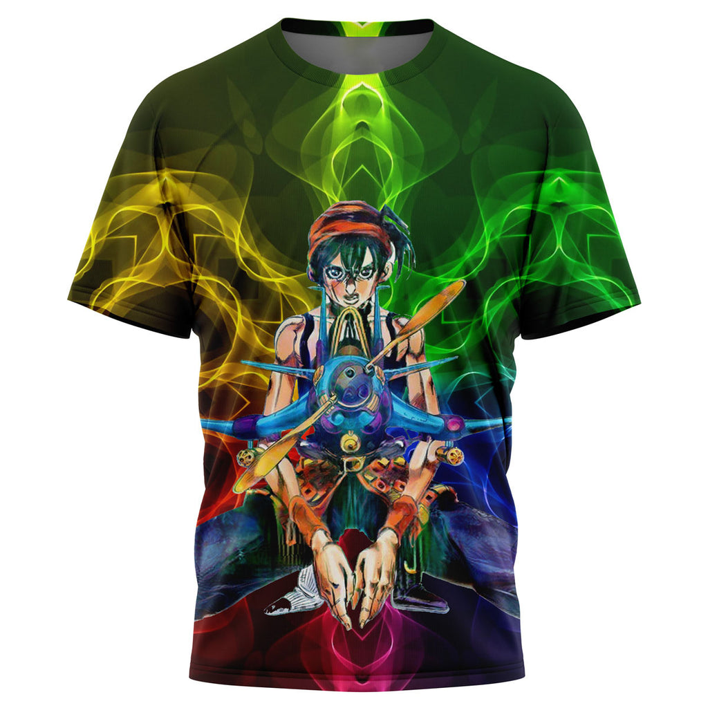 Trippy Narancia Lil Bomber Jojo’S Bizarre Adventure T-Shirt