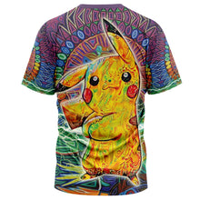 Load image into Gallery viewer, Trippy Pikachu Pokemon T-Shirt