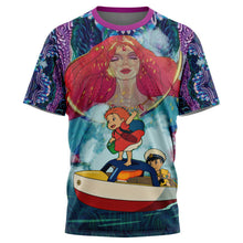 Load image into Gallery viewer, Trippy Ponyo Studio Ghibli T-Shirt
