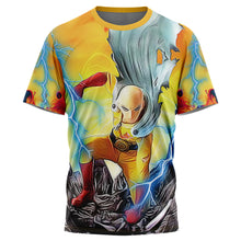 Load image into Gallery viewer, Trippy Power Saitama One Punch Man T-Shirt
