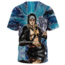 Load image into Gallery viewer, Trippy Risotto Nero Metallic Jojo’S Bizarre Adventure T-Shirt