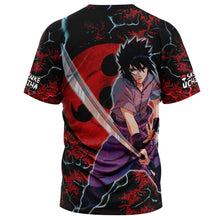 Load image into Gallery viewer, Trippy Sasuke Uchiha Naruto T-Shirt