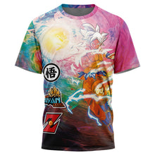 Load image into Gallery viewer, Trippy Ultra Instinct Goku Dragon Ball Z T-Shirt