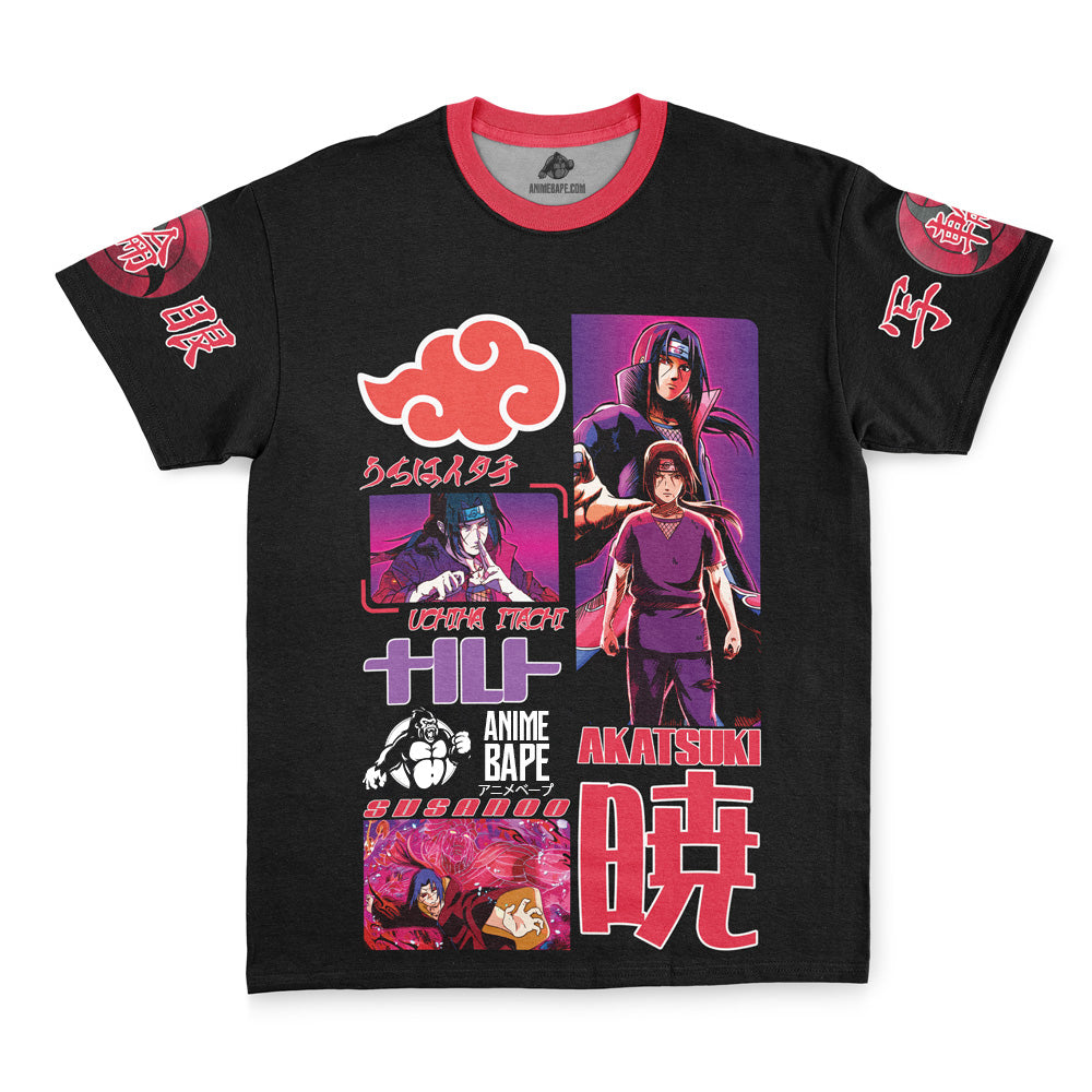 Uchiha Itachi V4 Naruto Streetwear T-Shirt
