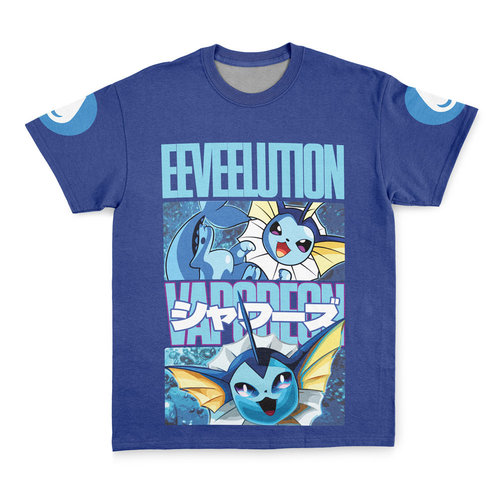 Vaporeon Pokemon Streetwear T-Shirt