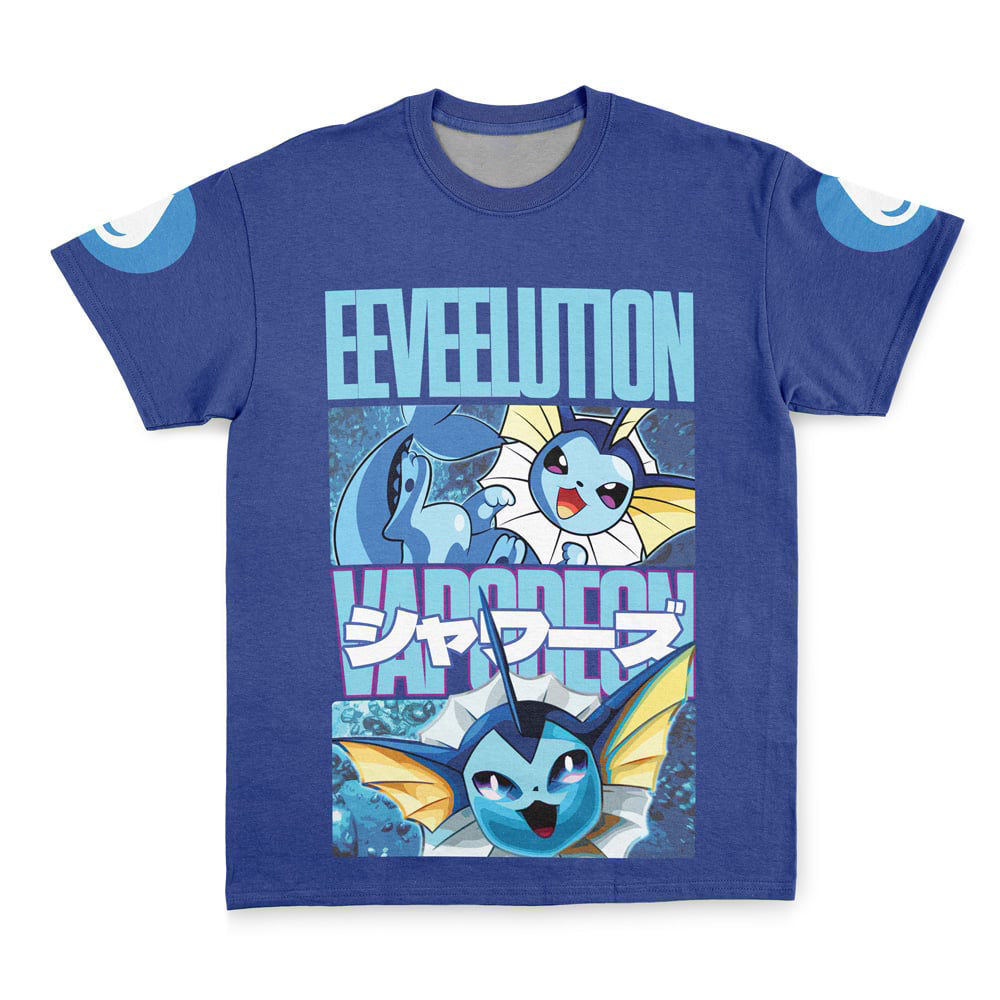 Vaporeon Pokemon Streetwear T-Shirt