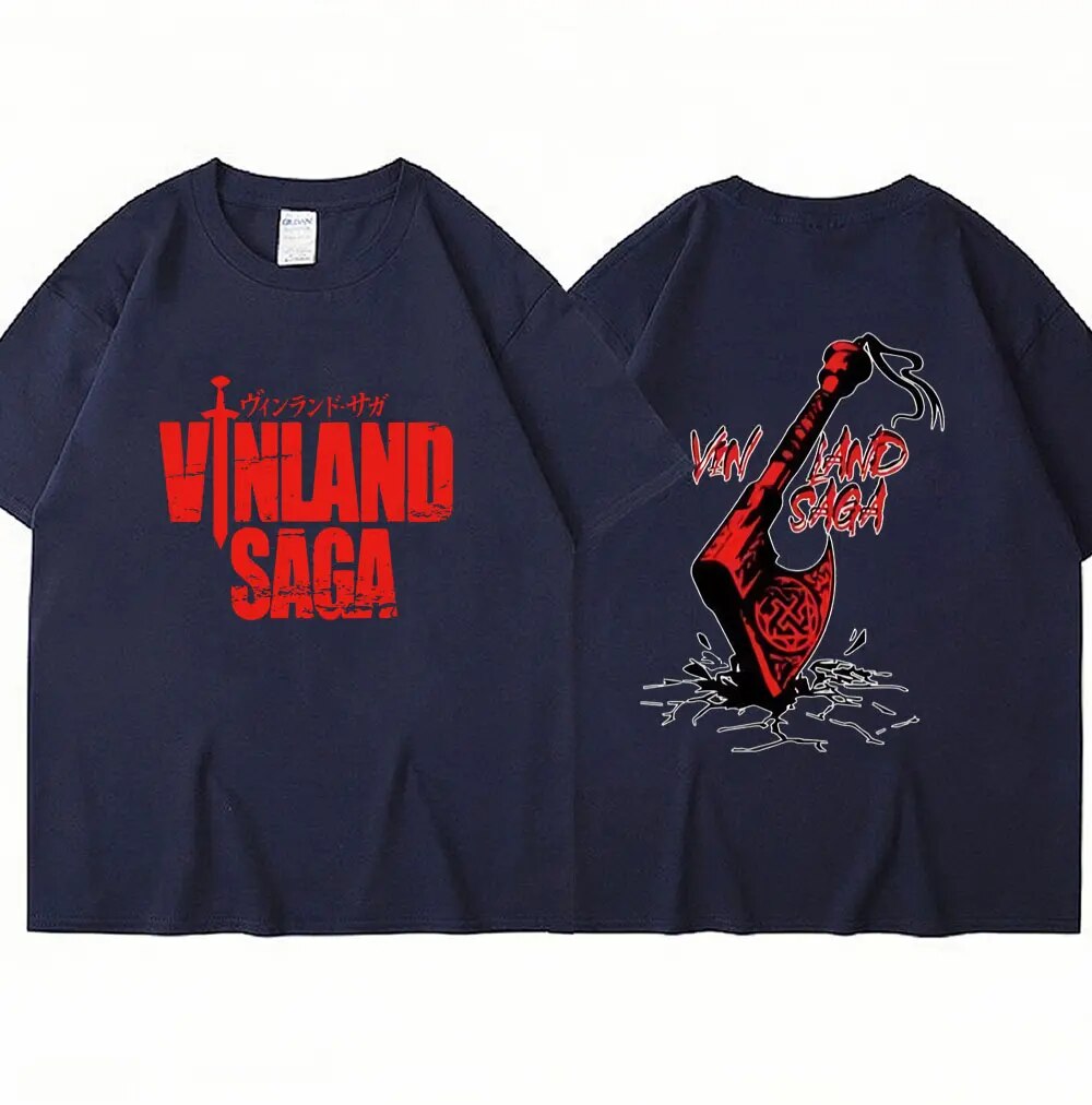 Vinland Saga Thorfinn Axe Shirt Anime Graphic T-Shirt