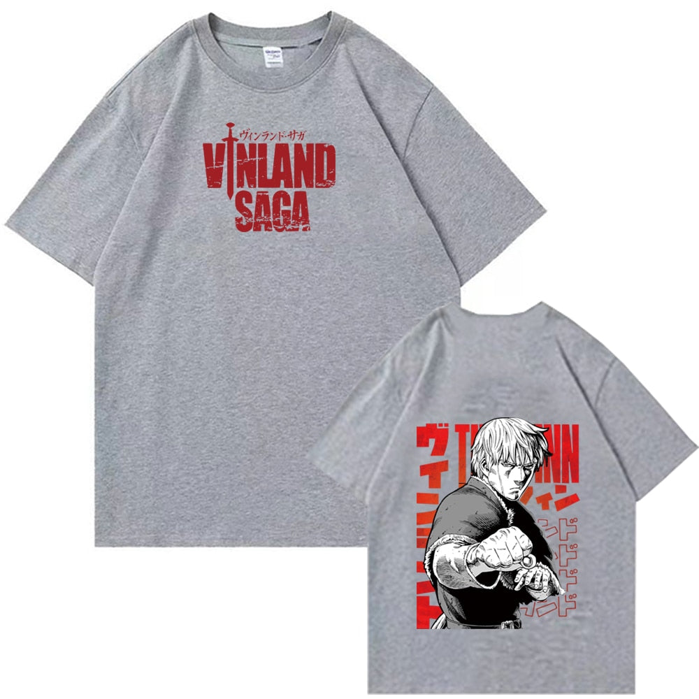 Thorfinn Viking Anime Graphic T-Shirt Vinland Saga Tee