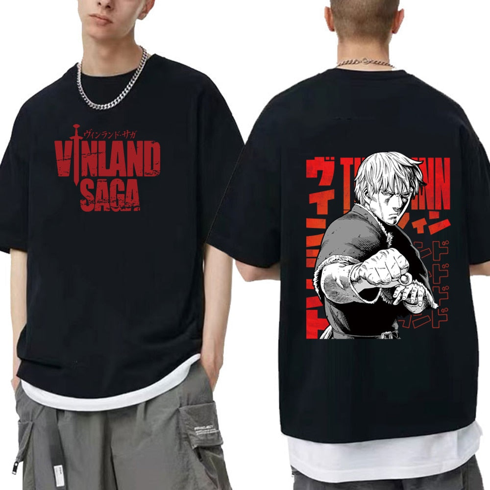 Thorfinn Viking Anime Graphic T-Shirt Vinland Saga Tee