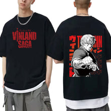 Load image into Gallery viewer, Thorfinn Viking Anime Graphic T-Shirt Vinland Saga Tee