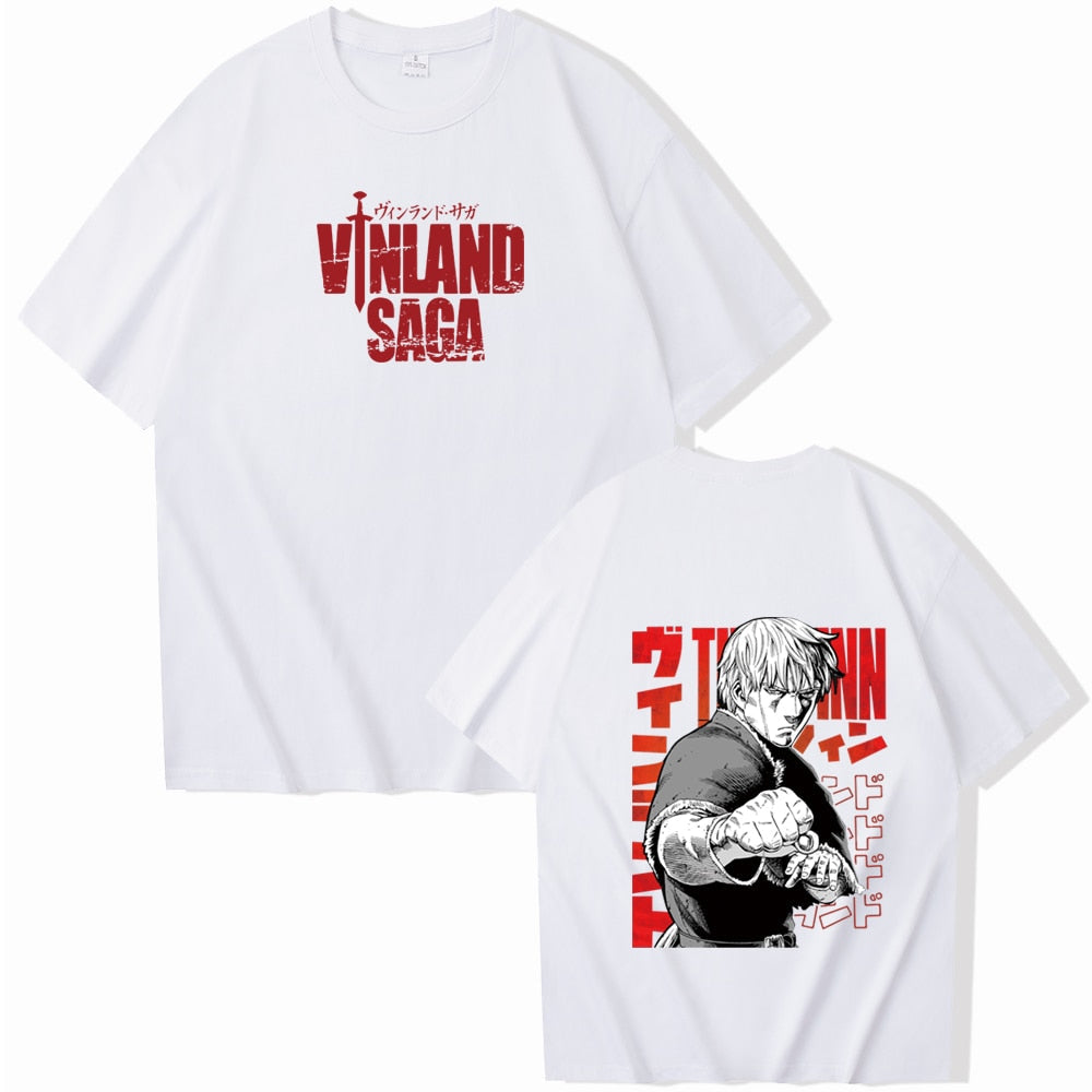 Thorfinn Viking Anime Graphic T-Shirt Vinland Saga Tee