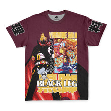Load image into Gallery viewer, Vinsmoke Sanji V2 One Piece Streetwear T-Shirt