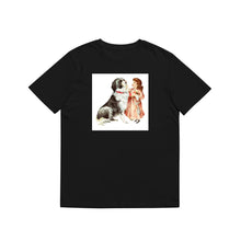Load image into Gallery viewer, Vintage Girl and Her Loyal Dog T-Shirts