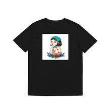 Load image into Gallery viewer, Vintage Tattoo Style Woman with Flower T-Shirts