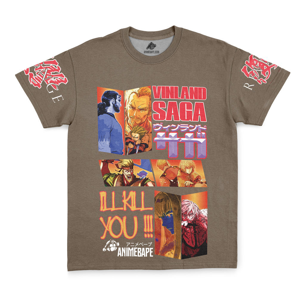 War Arc Vinland Saga Streetwear T-Shirt
