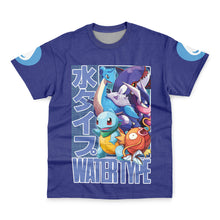 Load image into Gallery viewer, Water Type Pokemon Streetwear T-Shirt