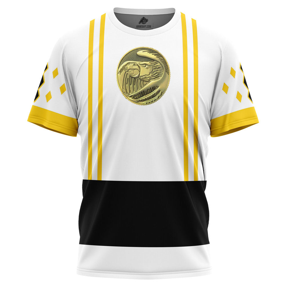 White Ranger Ninjetti Power Rangers T-Shirt