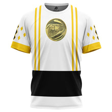 Load image into Gallery viewer, White Ranger Ninjetti Power Rangers T-Shirt