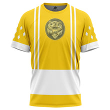 Load image into Gallery viewer, Yellow Ranger Ninjetti Power Rangers T-Shirt