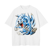 Load image into Gallery viewer, Yu-Gi-Oh Blue-Eyes White Dragon Retro Anime T-Shirt