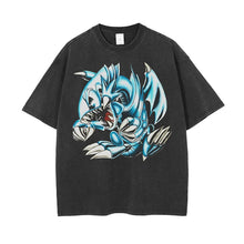 Load image into Gallery viewer, Yu-Gi-Oh Blue-Eyes White Dragon Retro Anime T-Shirt