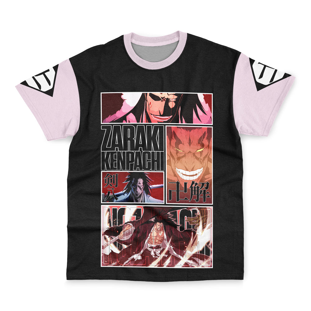 Kenpachi Zaraki Tybwa Bleach Streetwear T-Shirt